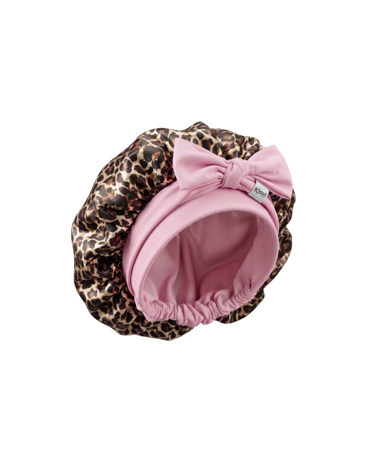 BONNET SATIN • LÉOPARD