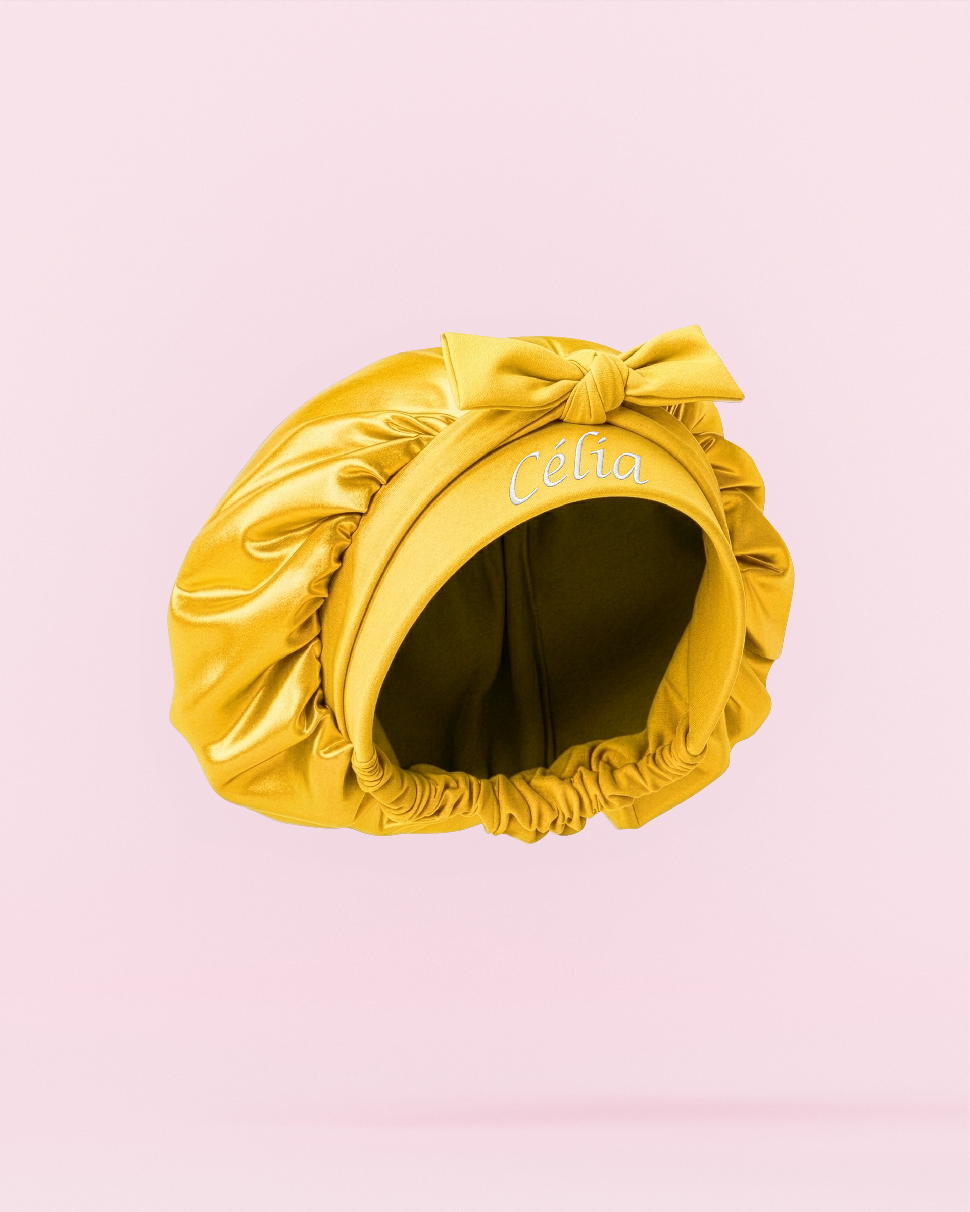 BONNET EN SATIN PERSONNALISABLE