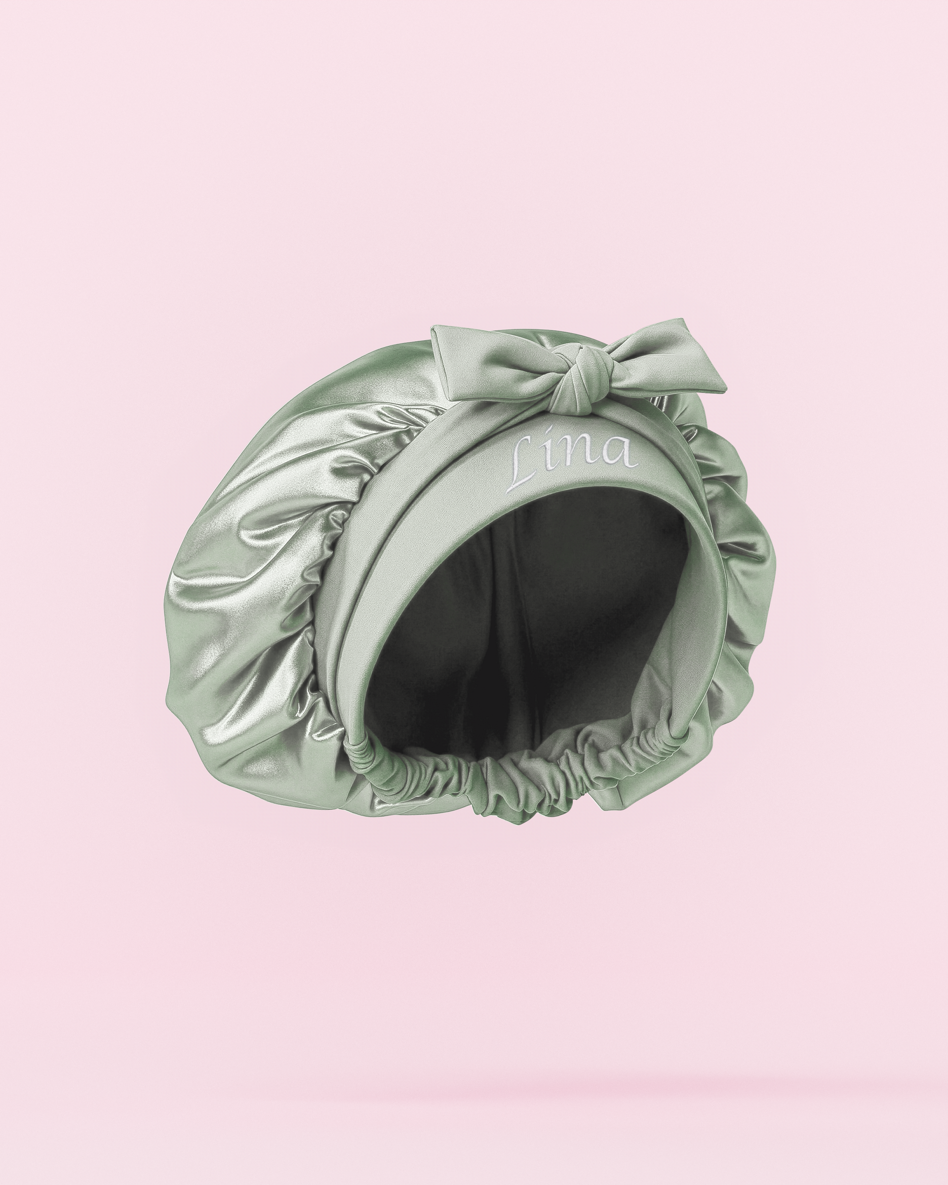 BONNET EN SATIN PERSONNALISABLE